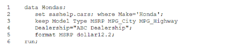 Exam Question 4 Exhibit 1