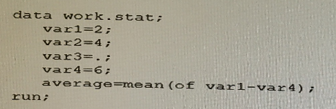 Exam Question 2 Exhibit 1