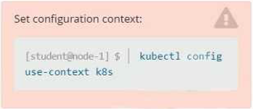 Exam Question 2 Exhibit 1